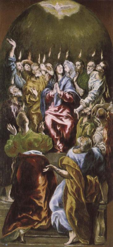 El Greco The Pentecost Sweden oil painting art